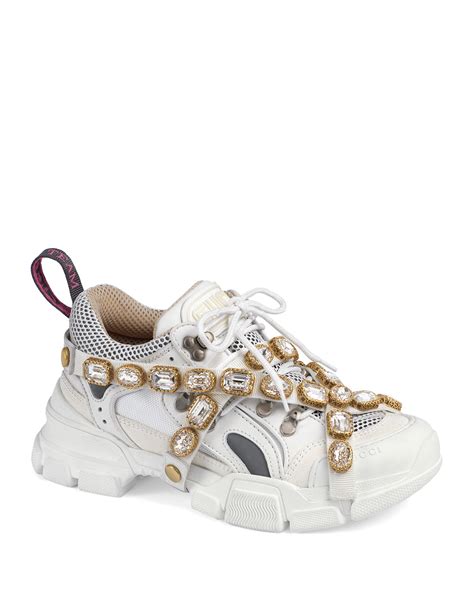 gucci sneakers with chains